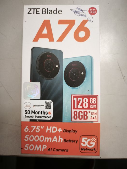Смартфон ZTE Blade A76 5G