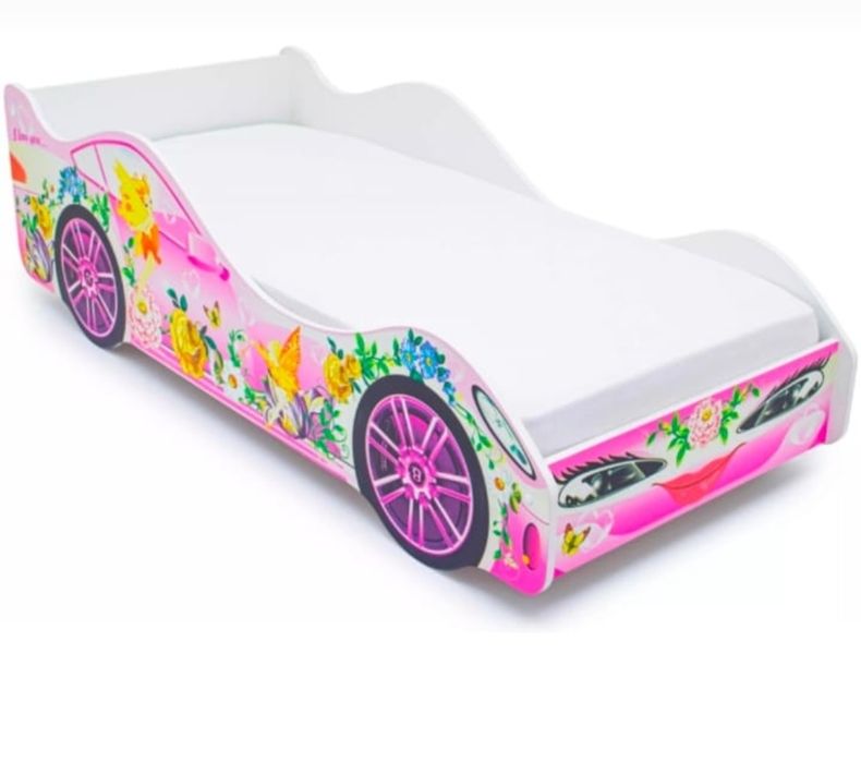 Кровать машинка для мальчика и девочки