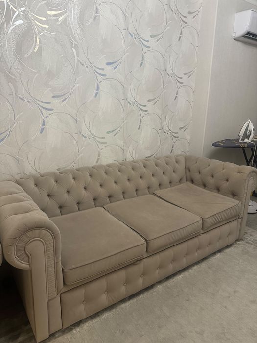 Продам б/у диван, кресло и кровать