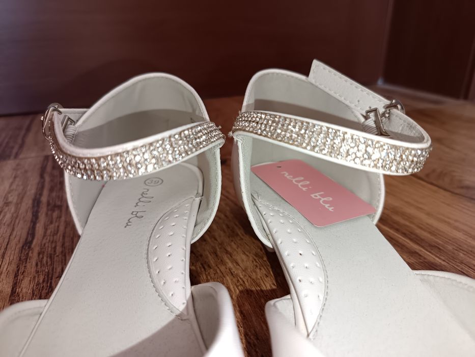 Pantofi de mireasa din piele foarte comozi, marimea 39