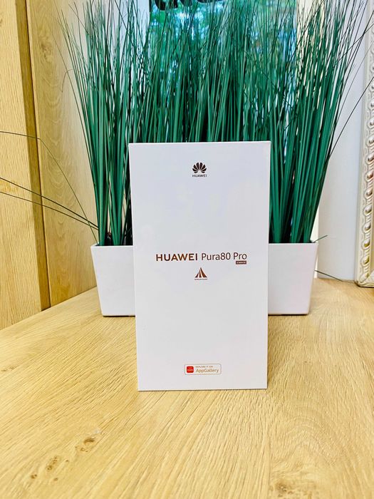 ЧИСТО НОВ ! НЕРАЗПЕЧАТАН ! Huawei Pura 80 Pro, 512GB, 12GB RAM, Glazed Red