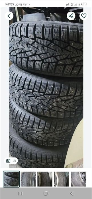 Продам комплект шины с дисками оригинал р17