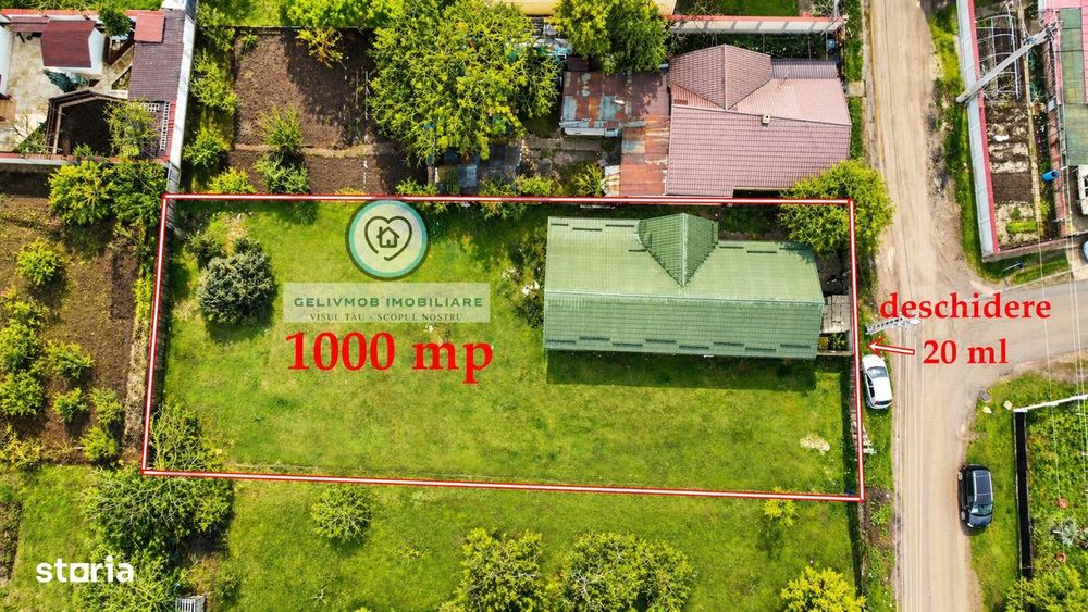 Strejnicu - casa P + M, 1000 mp teren, toate utilitatile