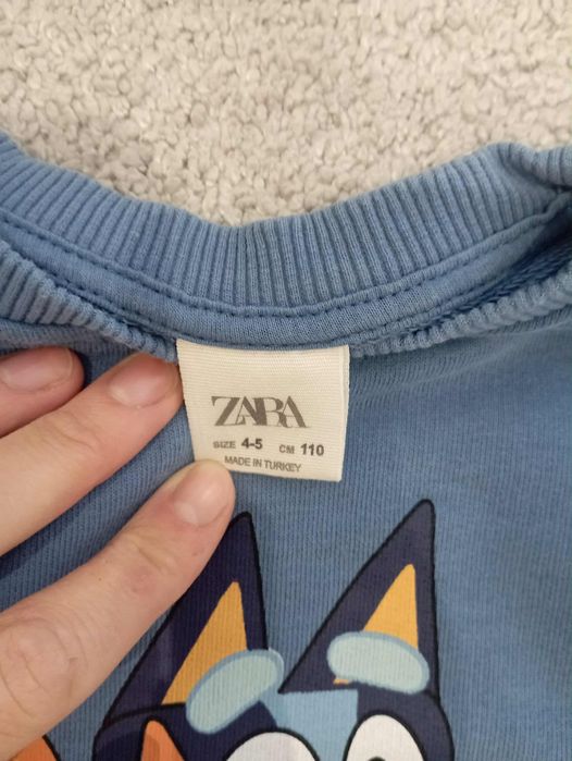 Детско комплектче Zara за момче Блуи 5 г