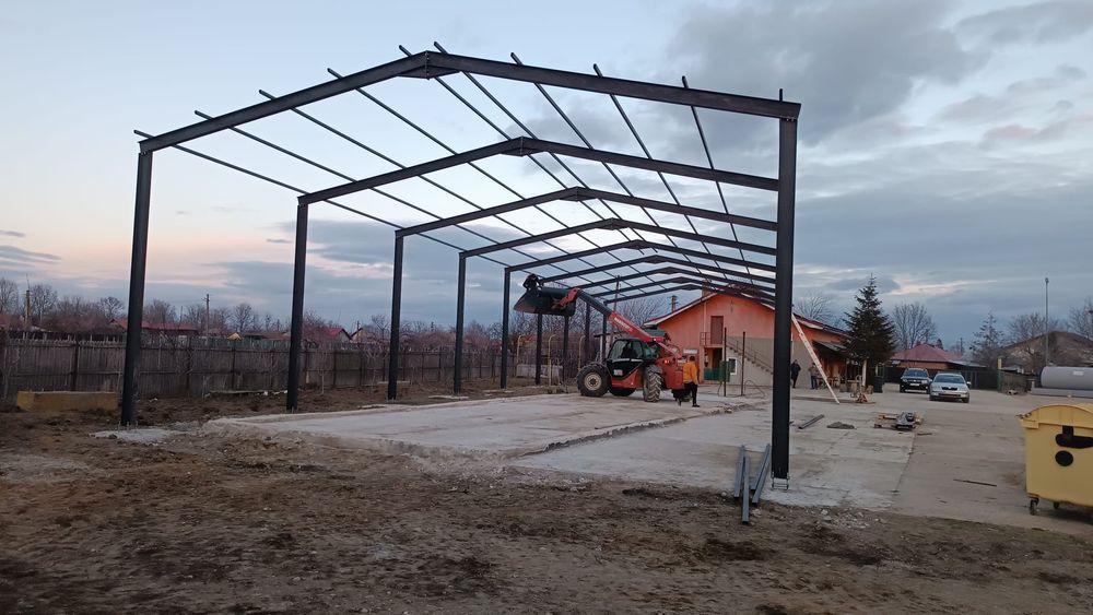 Vând hală metalica pe comanda clientului