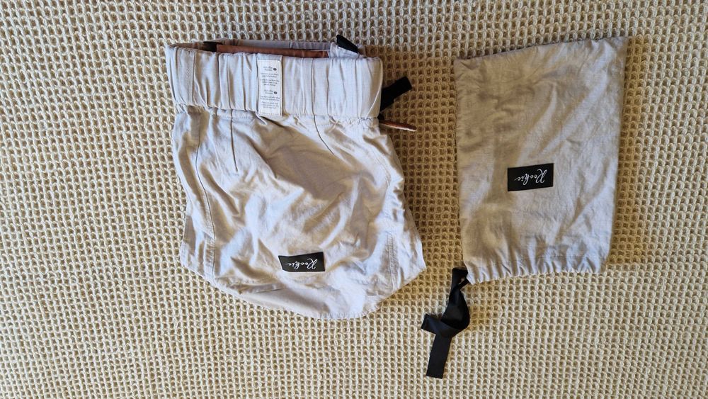 Ергономична раница Rookie Revolution беж + зимно покривало