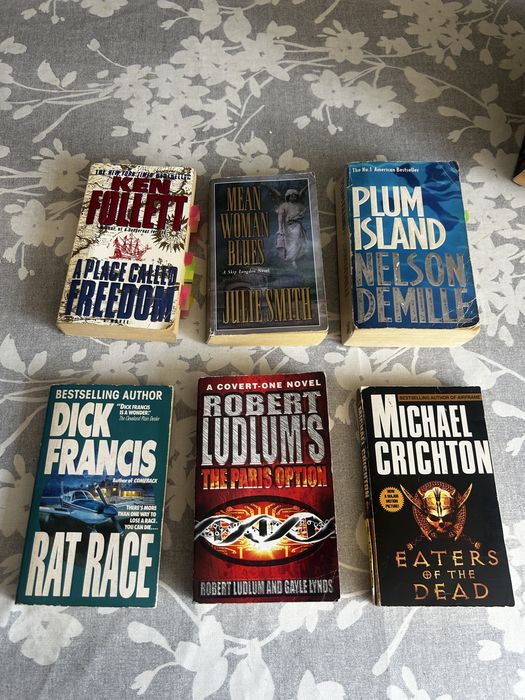 Книги на английском языке (Jack Higgins, Tom Clancy)