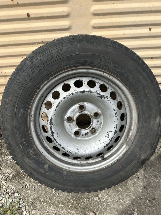 Джанти със зимни гуми за  T5-T6 215/65/16C