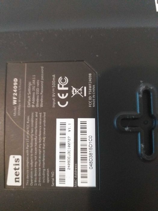 2 Router NETIS WF2409,300Mbps+D-Link DIR 600 Wireless