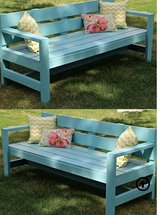 Скамейка уличная