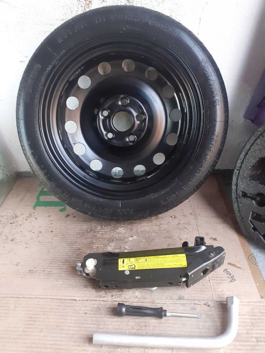 Roata rezerva SLIM R16 cric VW Golf,Touran,Passat,Eos, AUDI A3, SEAT