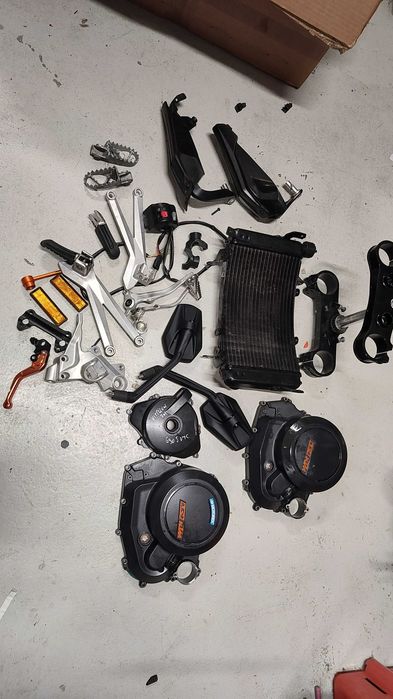 Carene scarite radiator KTM 690 SMC R 2019+