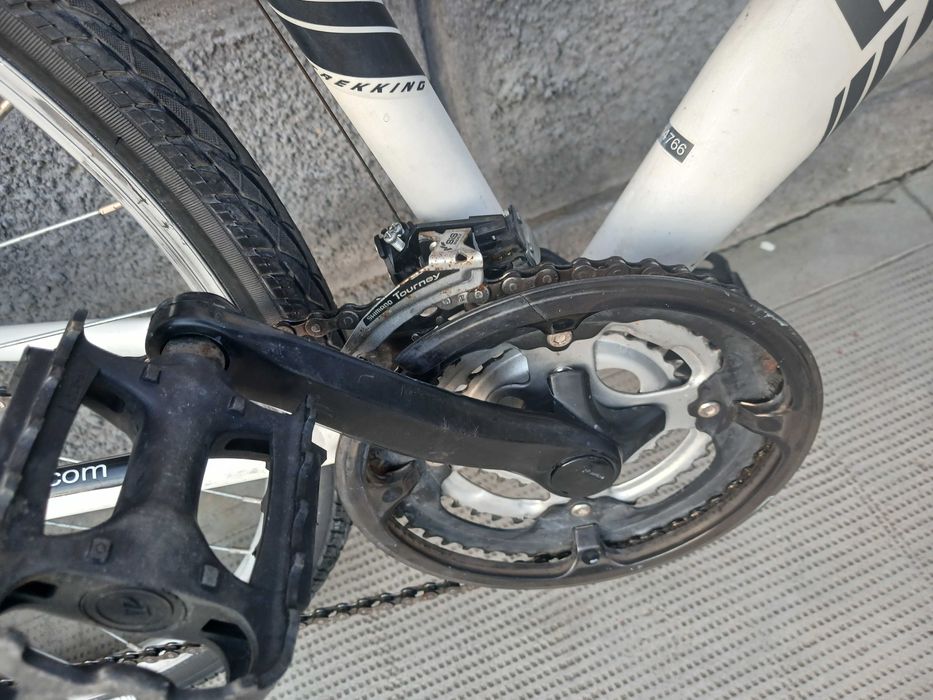 Bicicletă Trekking/Cross Balance Cross Rider – Jante Duble, Cauciucuri NOI Maxxis Kevlar, Schimbătoare Shimano