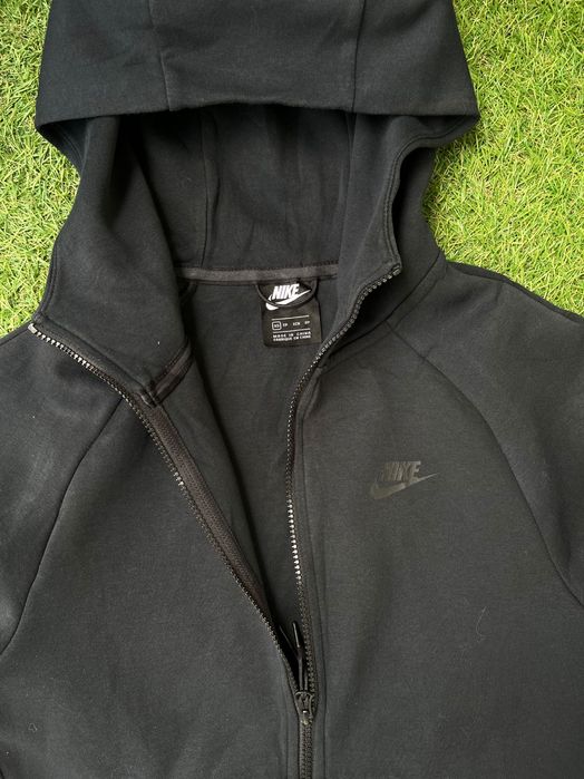Мъжко горнище : Tech Fleece Zip Through Hoodie In Black XS
