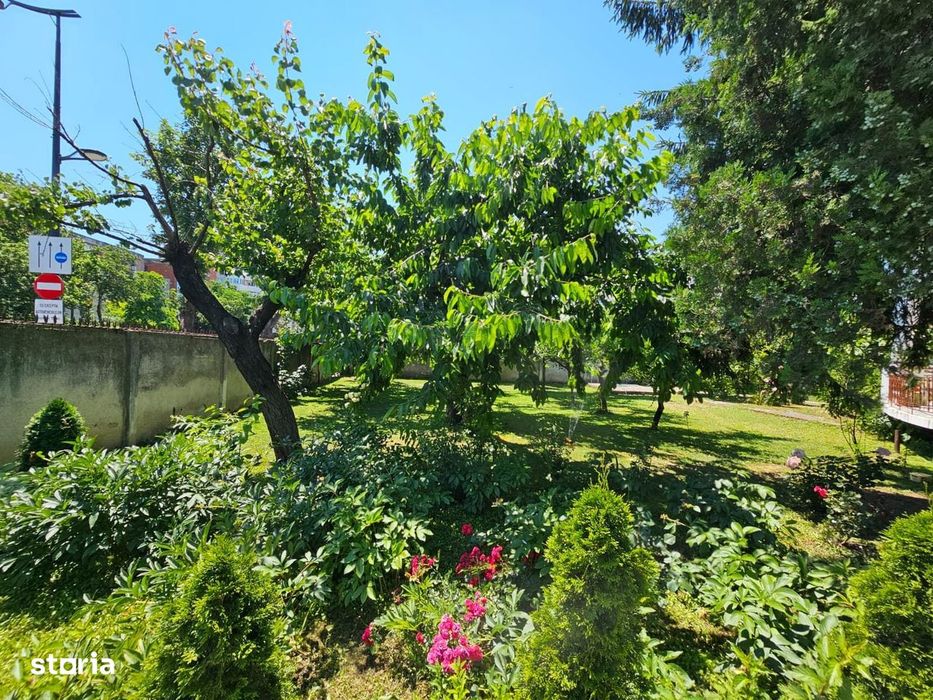 Casa eleganta cu tavane inalte si gradina superba
