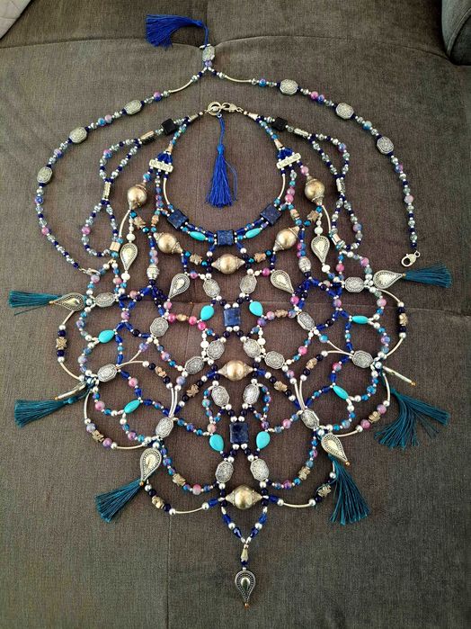 Етно колие за тяло Уникат