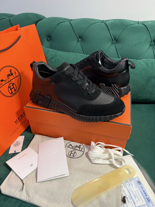 Adidasi Hermes piele naturala 100% Full Box colectie noua