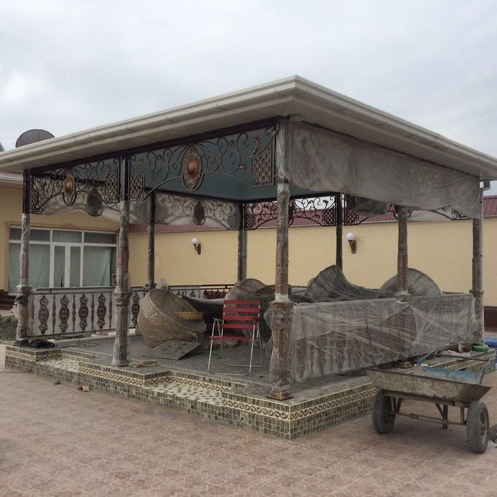 Biz temirdan baland itajlarga kazirok va reshotkalar yasymiz ishimizga