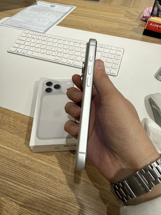 Iphone 17 pro max 256 silver sim+esim