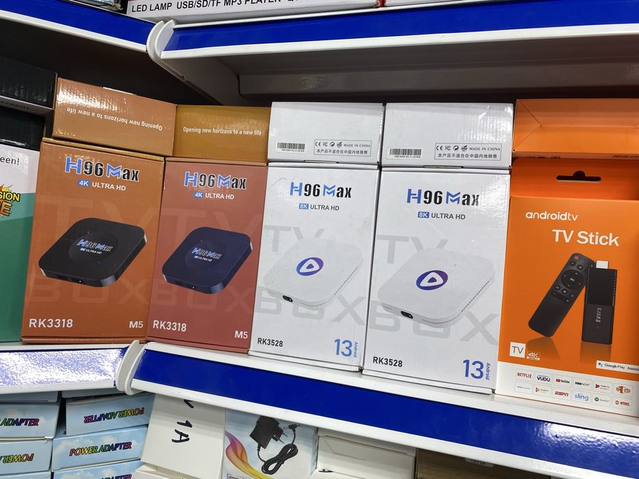 ТВ бокс H96 Max 4/8k ultra hd