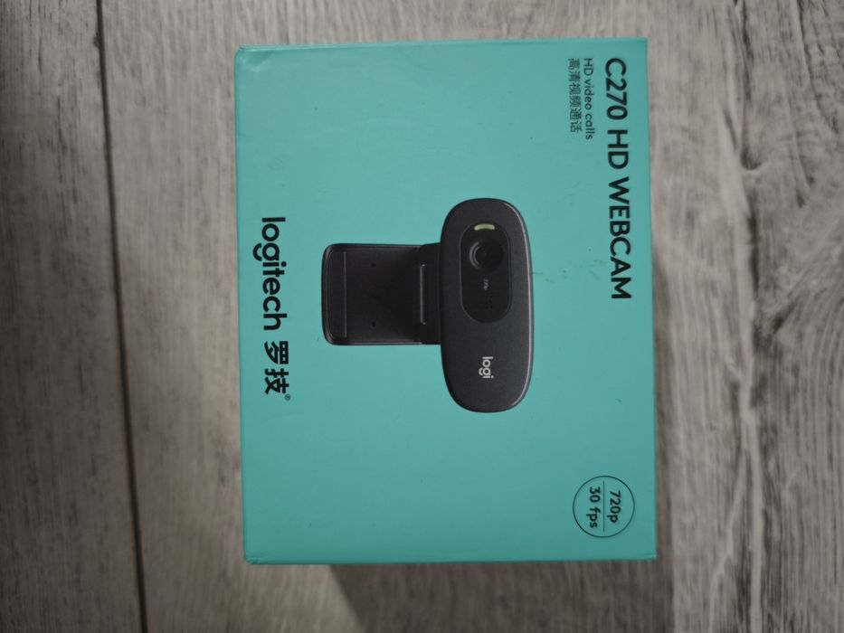 Logitech camera și mouse