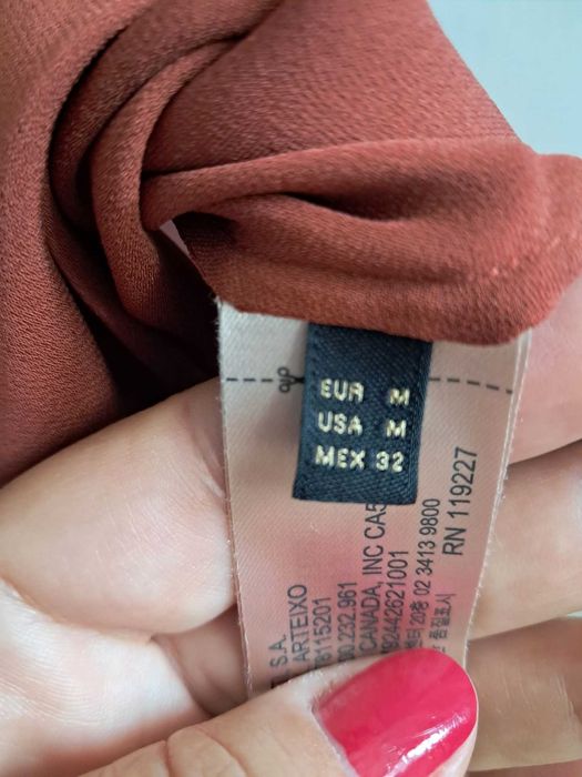 Massimo Dutti копринена туника нова