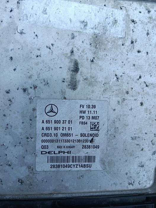 ECU Calculator motor w212 s212 w204 2.2 diesel a6519003701