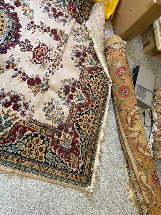Covor persan 3x1,8m , covor persan lucrat manual din lina 1,5x0,78 m