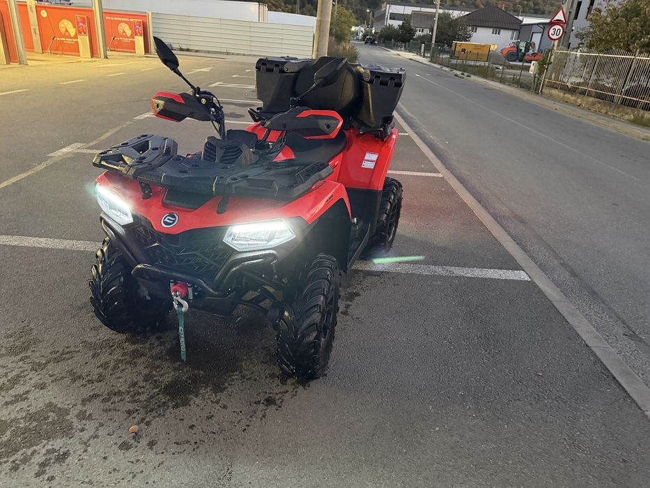 CFMOTO 520L – 2025 – 1.500 km – T3B – Garanție