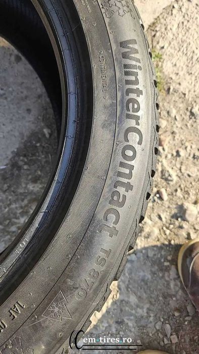 225/50 R17 • Iarna • Continental WinterContact TS870 98V | 2 buc | DOT 2022 | Pret/buc