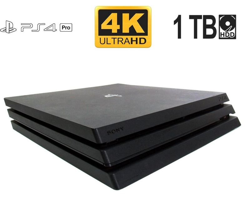 PS4 Pro 1 tb 2 dualshock 4