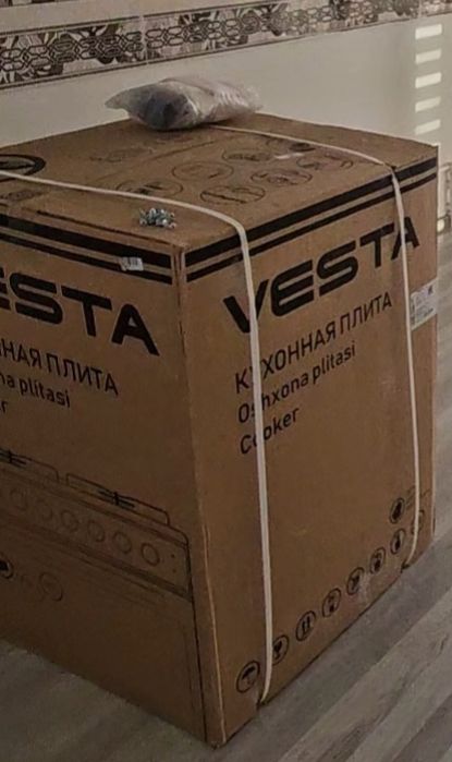 Газовая плита Vesta, модель G AGM, новая.