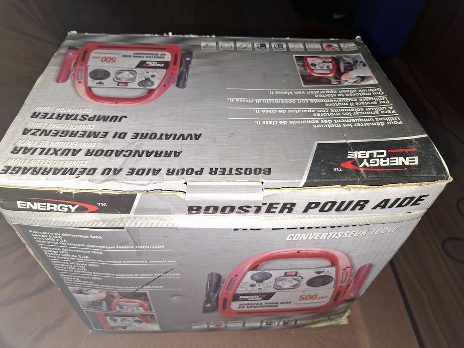 Booster  pentru ajutor la pornire   500 AMP