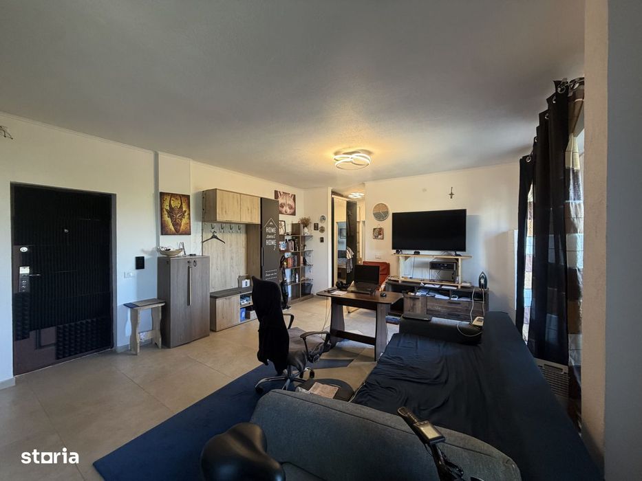 Apartament 2 camere, open space, etajul 1, terasa 8mp in Giroc