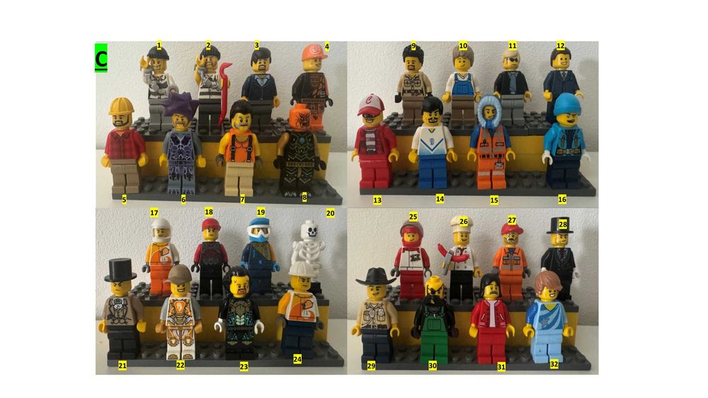 Figurine Lego diferite teme