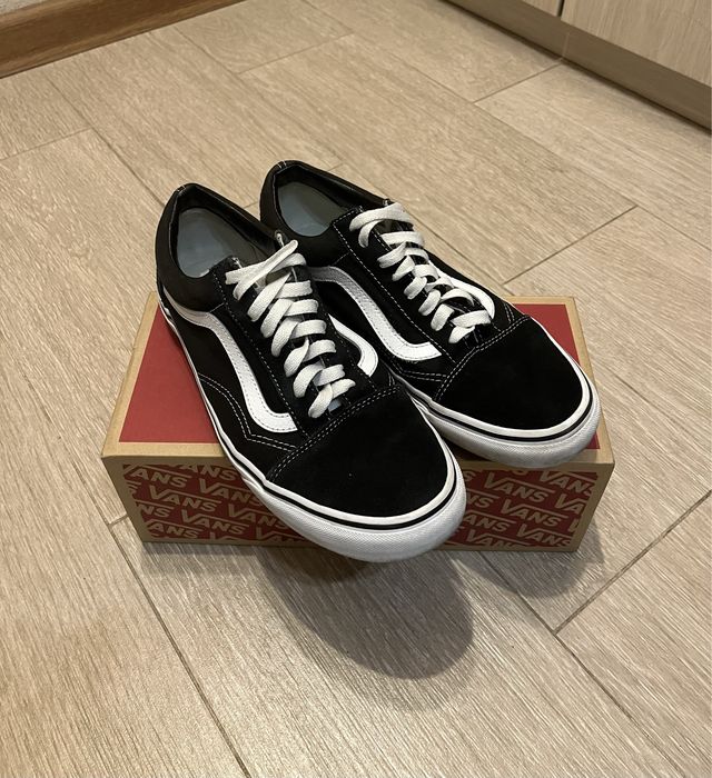 Кеды Vans Old Skool черные (оригинал)