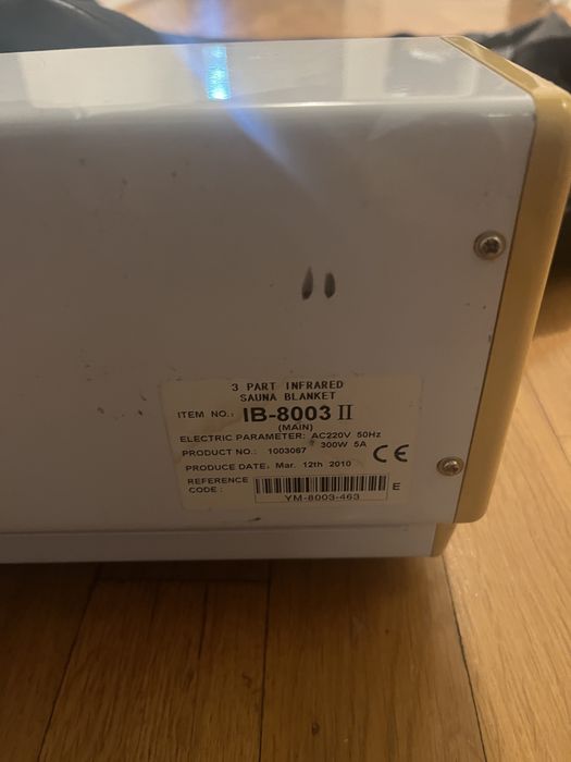 Termocuverta profesionala - 3 zone - model IB-8003