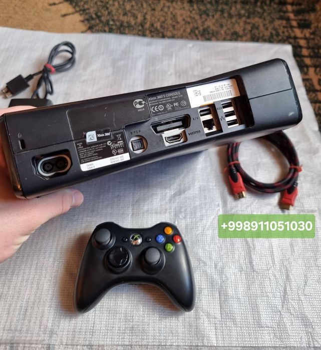 Xbox 360 slim proshifka qilingan