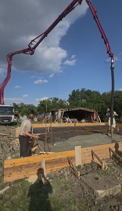 Beton, cifa si pompa de beton