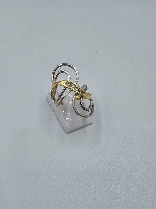 Inel de Aur 14K cu design modern