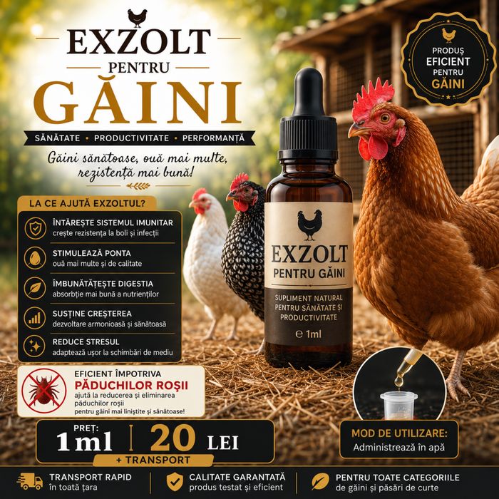 Vand solutie Exzolt.
