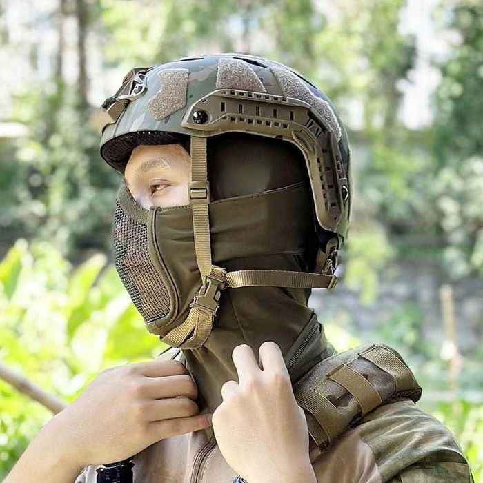 Тактическа балаклава със защитна маска