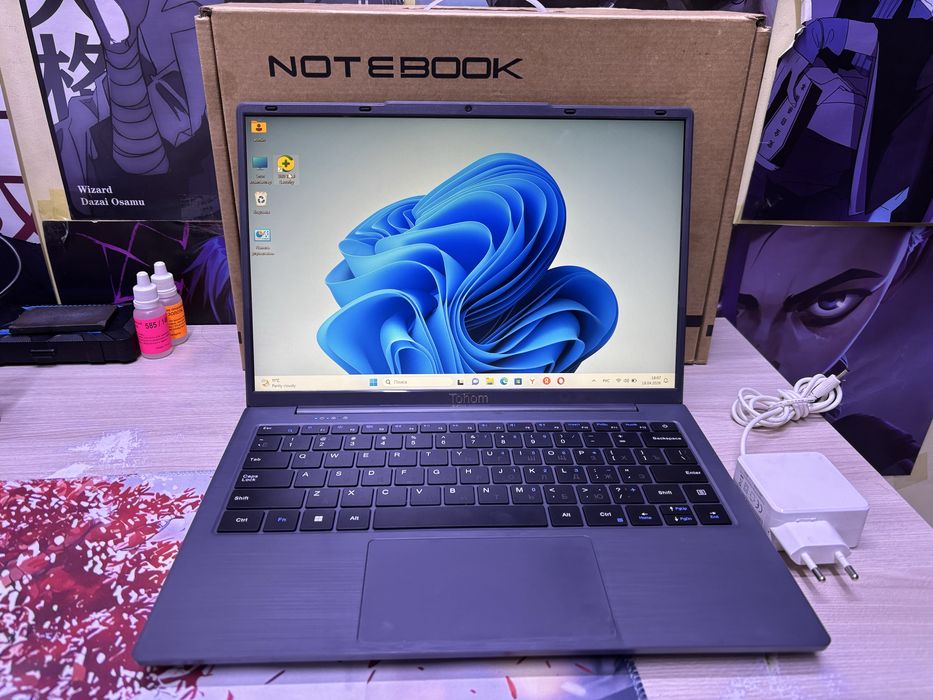 ОЗУ 8ГБ SSD 256ГБ Ноутбук Tohom, Celeron N4000