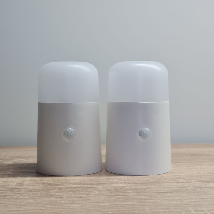 LED нощна лампа със сензор за движени - 2бр.