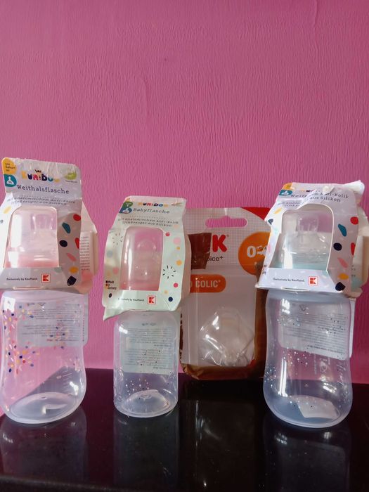 Пластмасови бебешки шишета Кuniboo