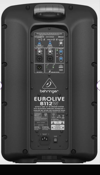 Boxa Activa Behringer B112MP3