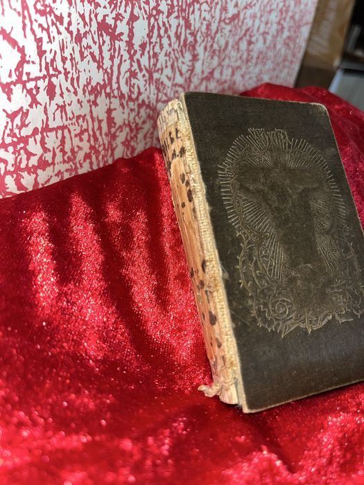 Католическа молитвена книга на немски от 1898 г. – Оригинално антикварно издание | Рядък колекционерски екземпляр