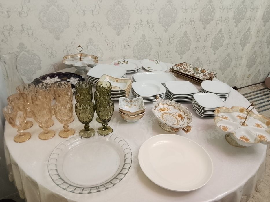 Тарелки разные продам