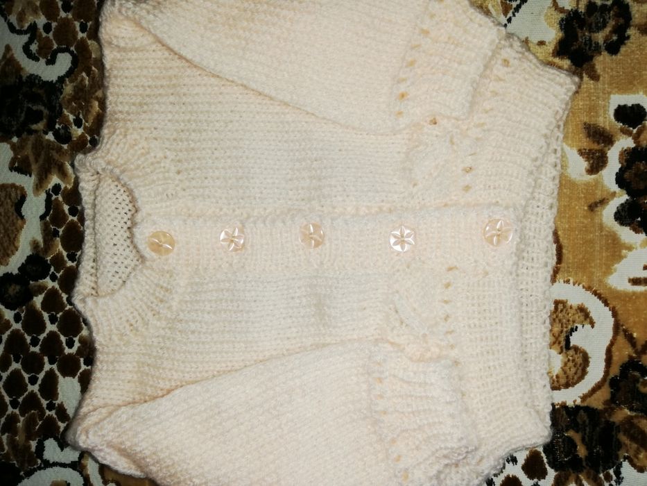 Lot haine crosetate fetita 1-3 luni