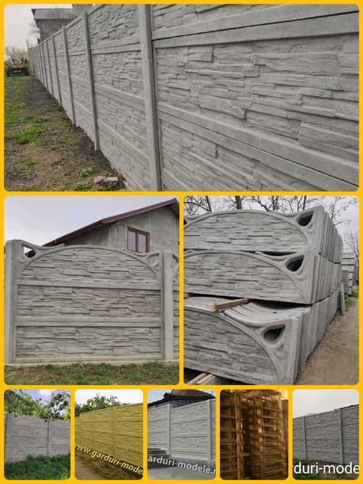 Garduri pentru protectie maxima .Transport Gratuit.din placi prefabric